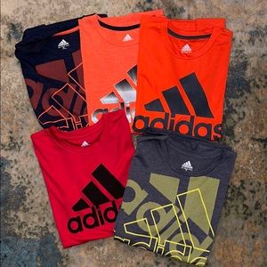 Adidas Boys Tees Bundle - New Without Tags